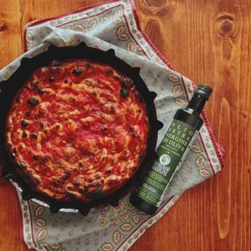 focaccia al pomodoro